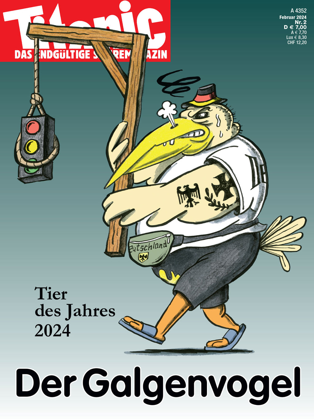 TITANIC Heft Februar 2024 (Papier)