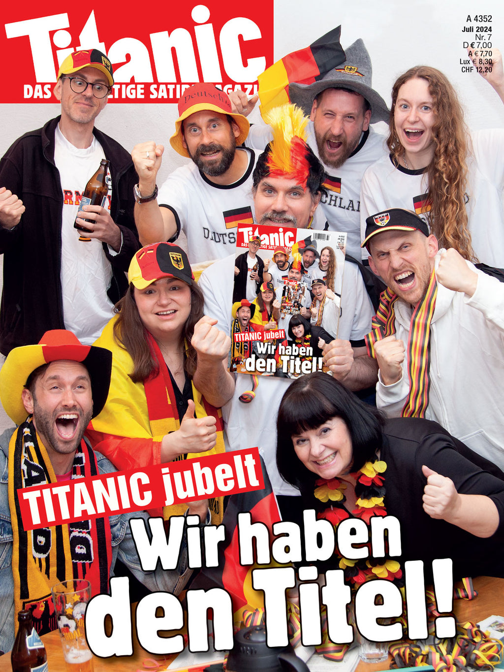 TITANIC Heft Juli 2024 (Papier)