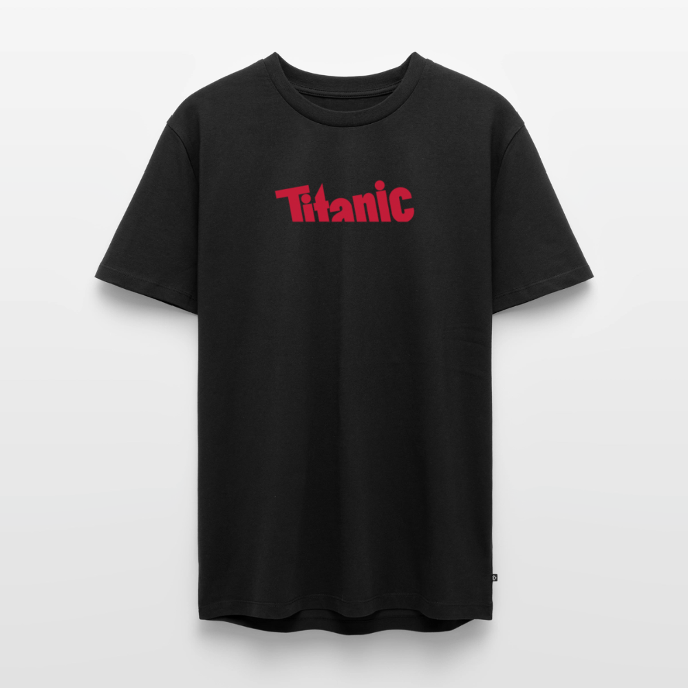 Männer T-Shirt: TITANIC-Logo - Schwarz