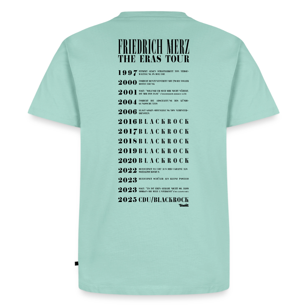 Friedrich Merz: Eras-Tour-Shirt (weiß) - Mint 