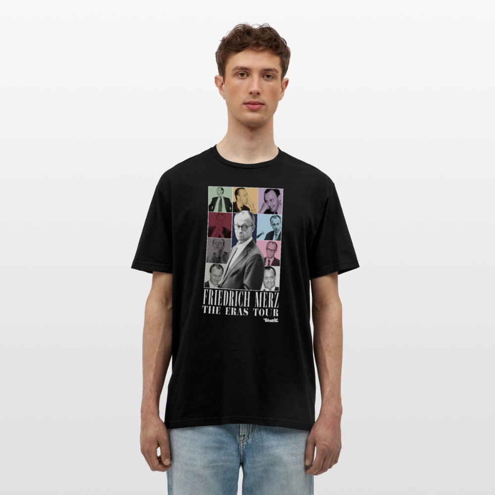 Friedrich Merz: Eras-Tour-Shirt (schwarz) - Schwarz