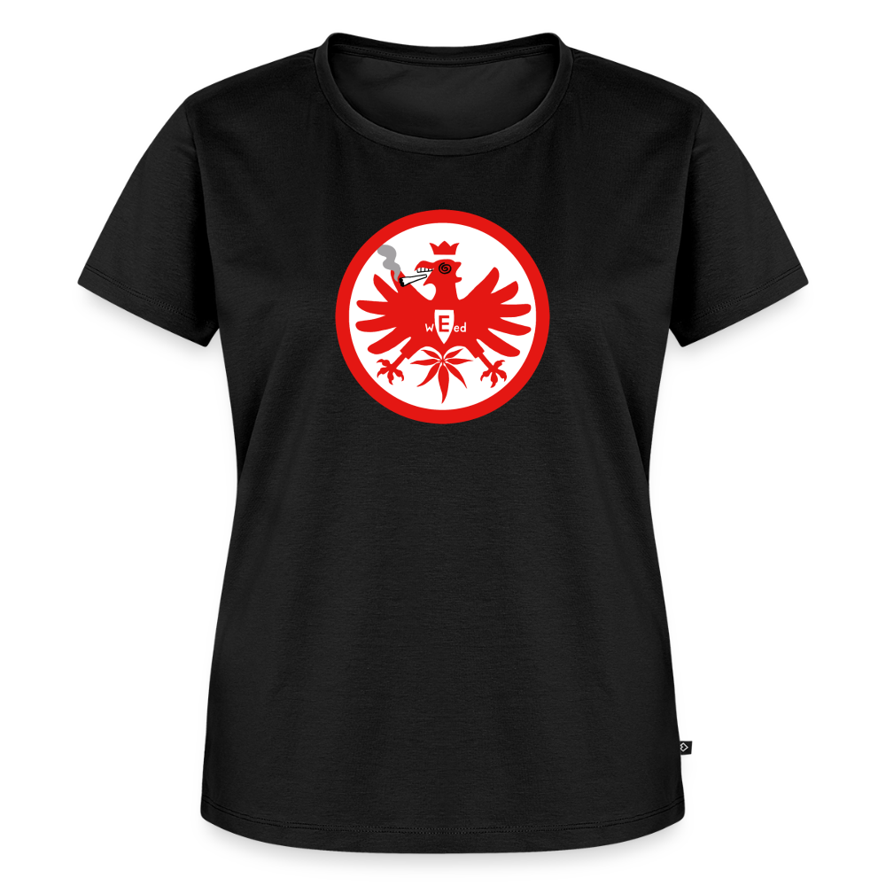 Frauen T-Shirt: Highntracht-Adler - Schwarz