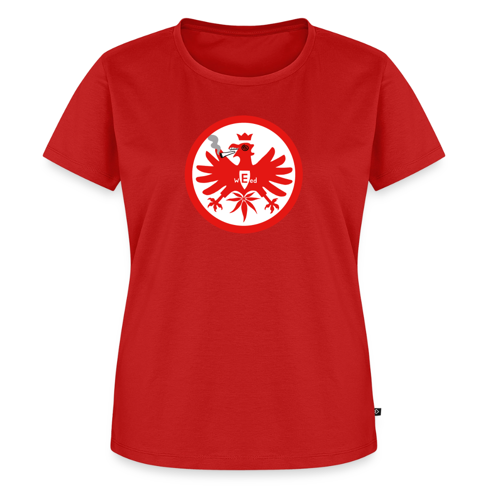 Frauen T-Shirt: Highntracht-Adler - Rot