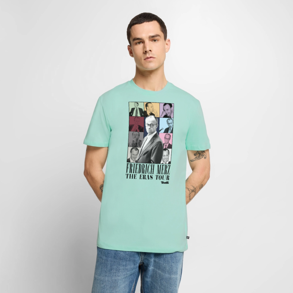 Friedrich Merz: Eras-Tour-Shirt (weiß) - Mint 
