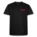 Männer T-Shirt: TITANIC-Logo (klein) - Schwarz