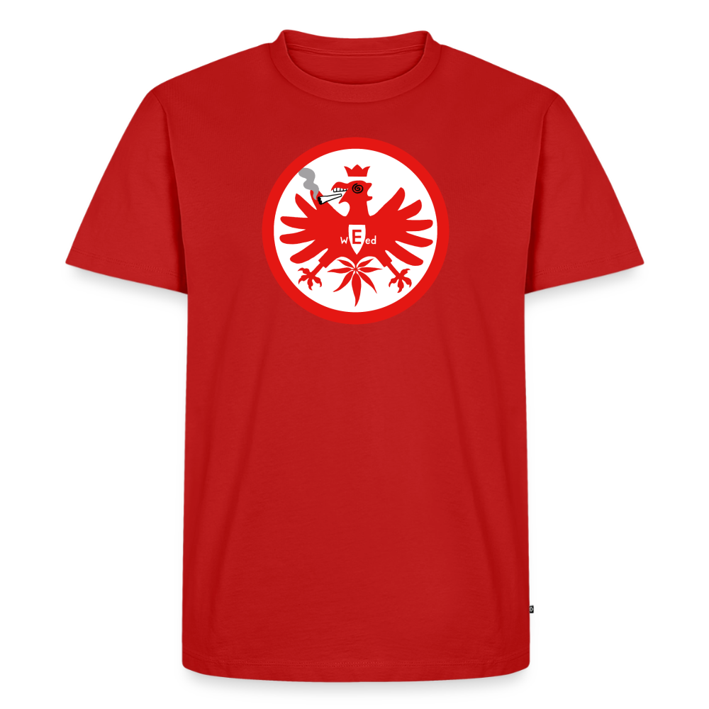 Männer T-Shirt: Highntracht-Adler - Rot