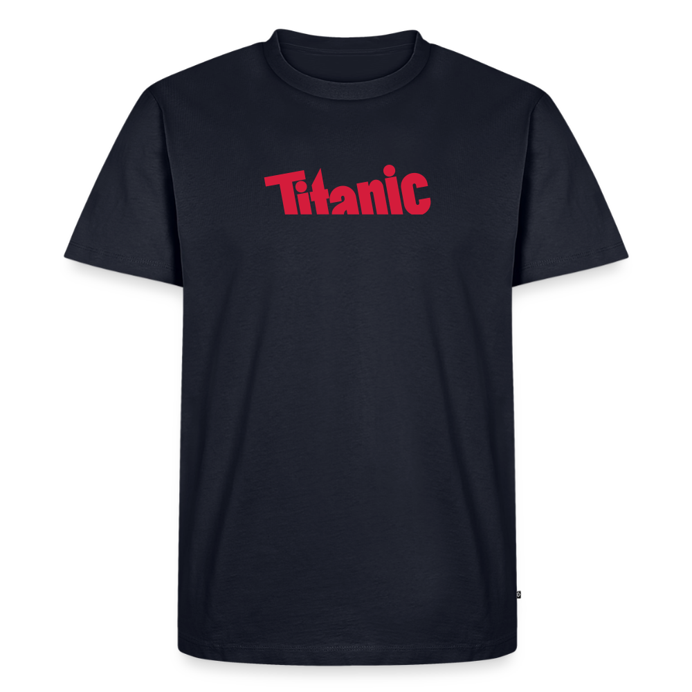 Männer T-Shirt: TITANIC-Logo - Navy