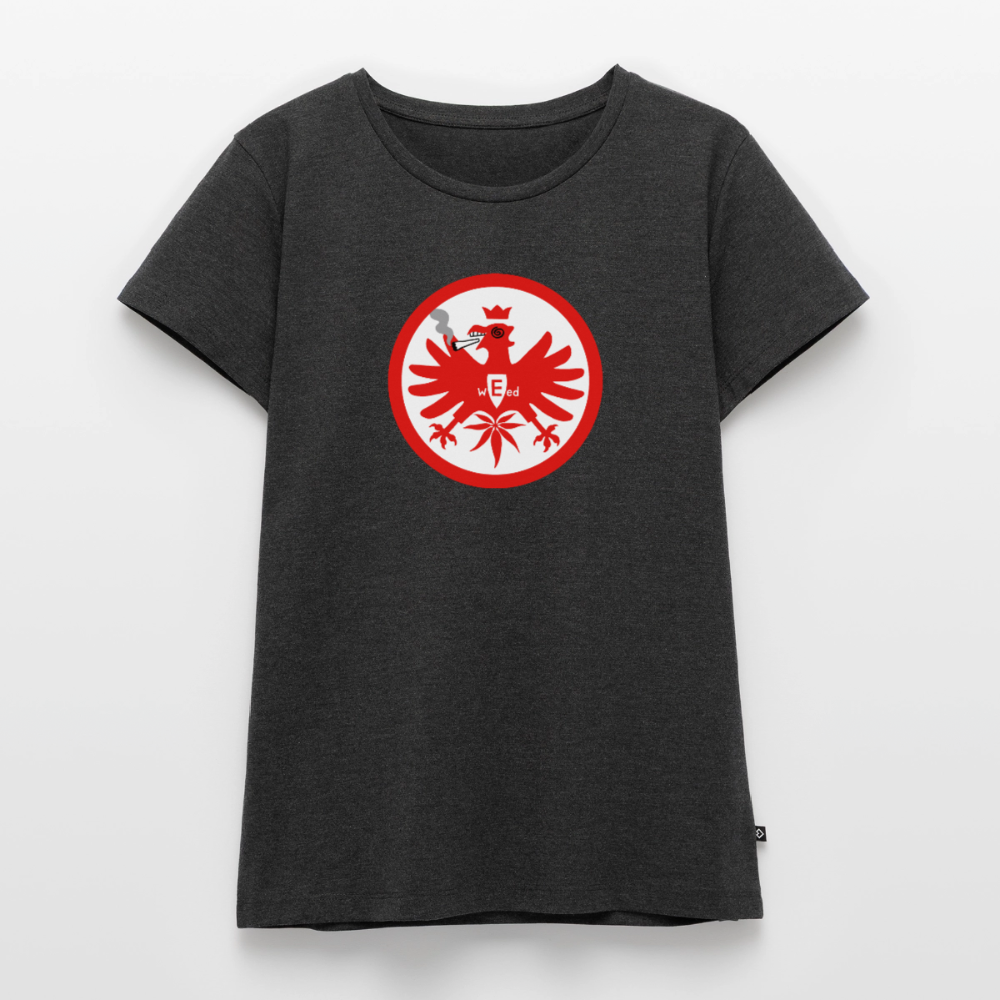 Frauen T-Shirt: Highntracht-Adler - Anthrazit meliert