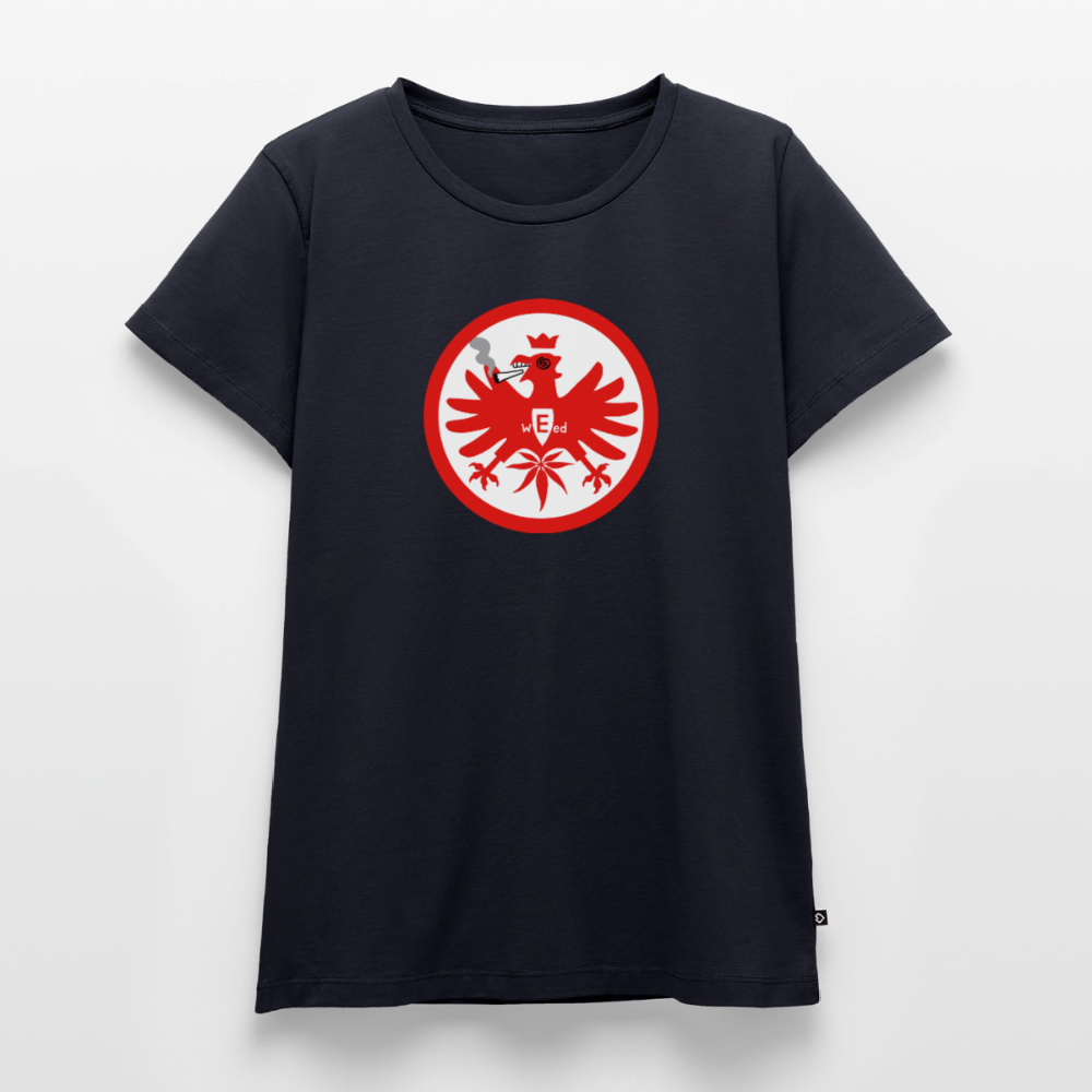 Frauen T-Shirt: Highntracht-Adler - Navy