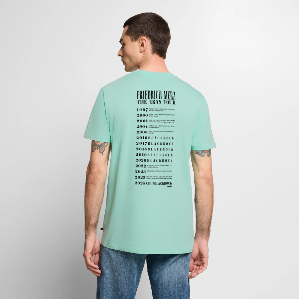 Friedrich Merz: Eras-Tour-Shirt (weiß) - Mint 