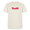 Männer T-Shirt: TITANIC-Logo - Naturweiß