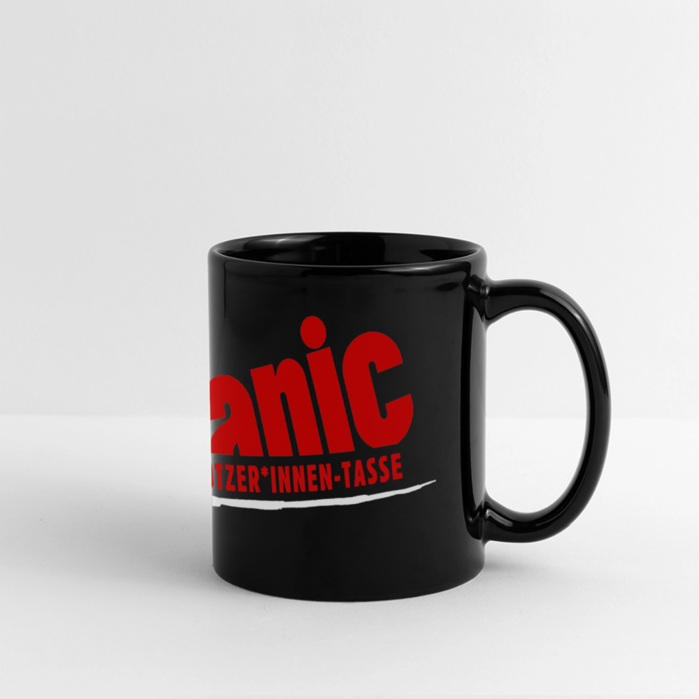 TITANIC-Unterstützer*innen-Tasse - Schwarz