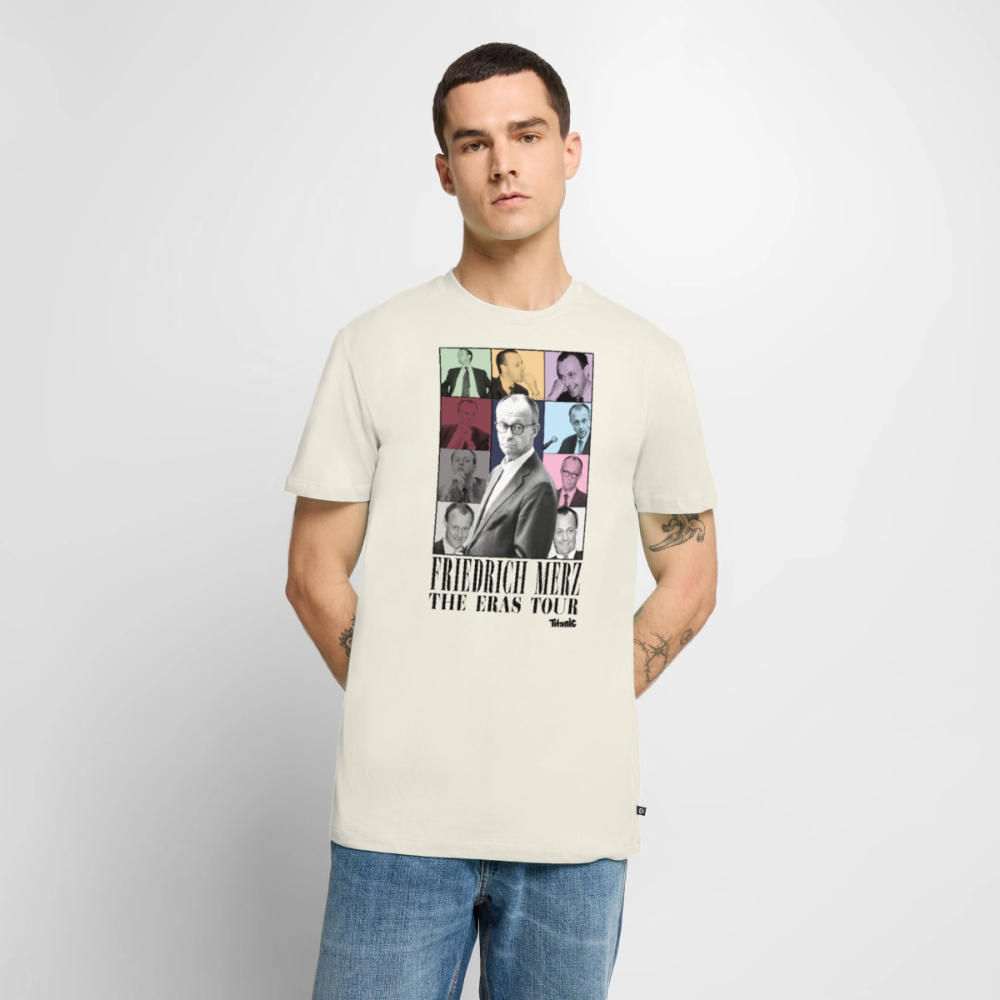 Friedrich Merz: Eras-Tour-Shirt (weiß) - Naturweiß