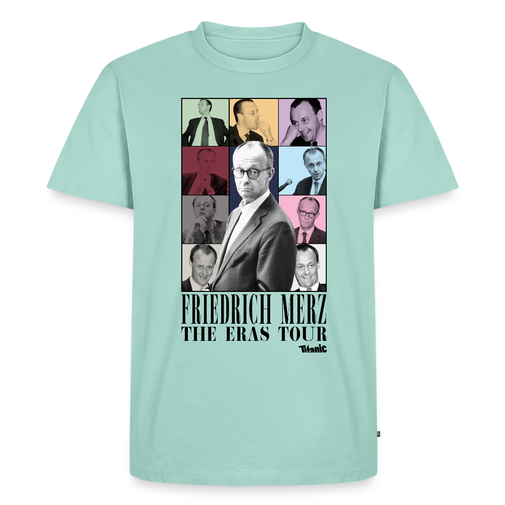 Friedrich Merz: Eras-Tour-Shirt (weiß) - Mint 