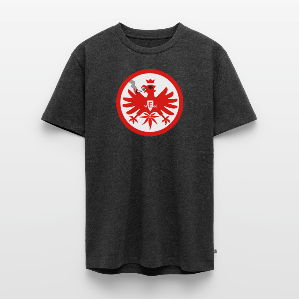 Männer T-Shirt: Highntracht-Adler - Anthrazit meliert