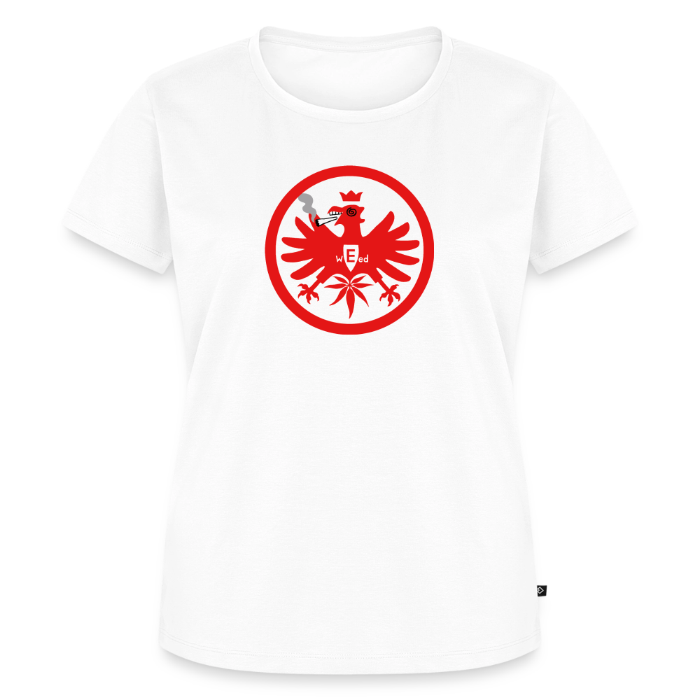 Frauen T-Shirt: Highntracht-Adler - Weiß