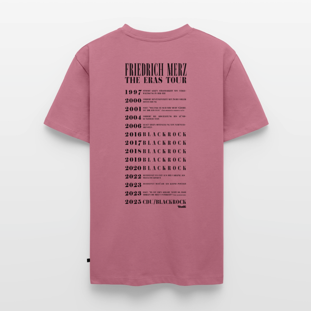 Friedrich Merz: Eras-Tour-Shirt (weiß) - Mauve