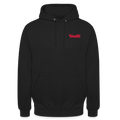 Unisex Hoodie: TITANIC-Logo - Schwarz