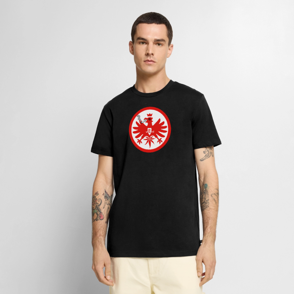 Männer T-Shirt: Highntracht-Adler - Schwarz