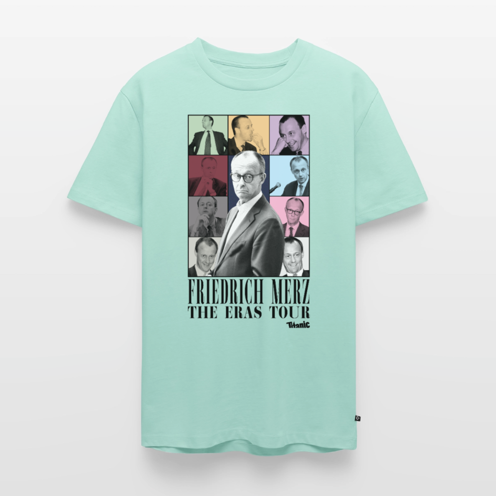 Friedrich Merz: Eras-Tour-Shirt (weiß) - Mint 
