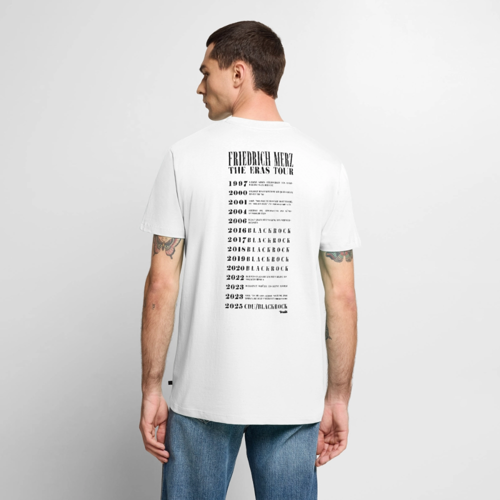 Friedrich Merz: Eras-Tour-Shirt (weiß) - Weiß