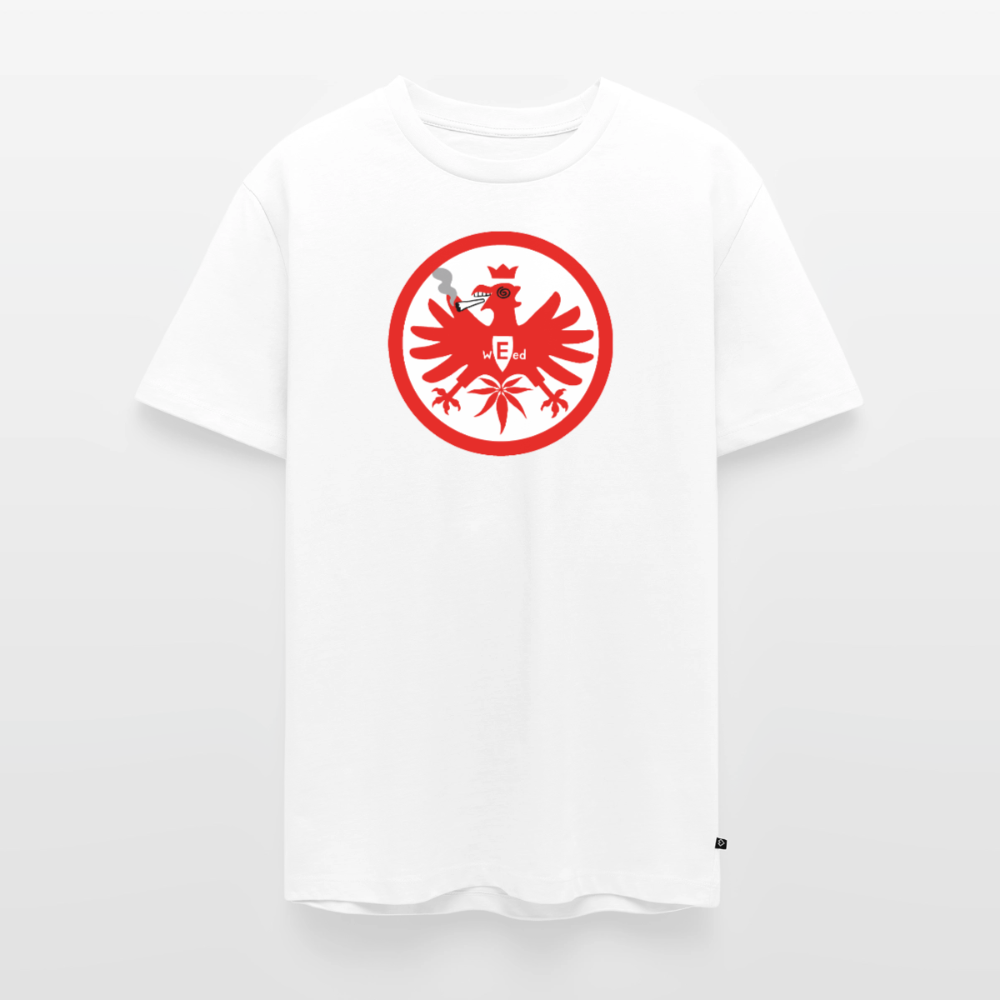 Männer T-Shirt: Highntracht-Adler - Weiß