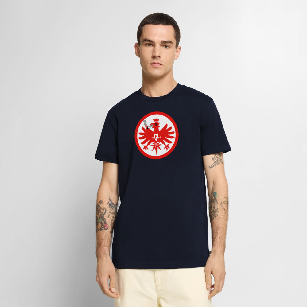 Männer T-Shirt: Highntracht-Adler - Navy