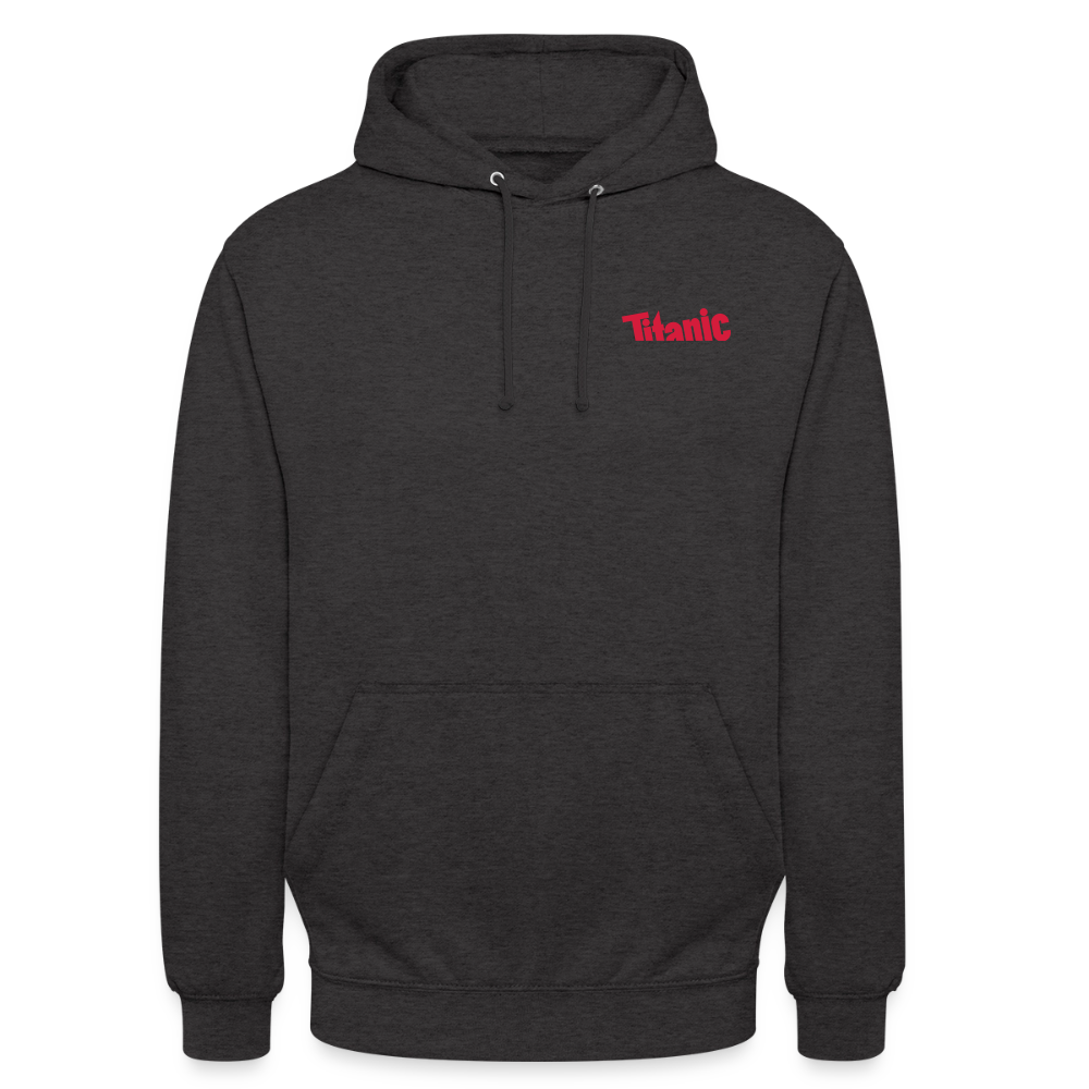 Unisex Hoodie: TITANIC-Logo - Anthrazit