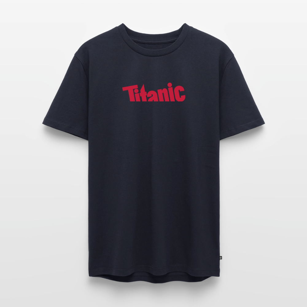 Männer T-Shirt: TITANIC-Logo - Navy