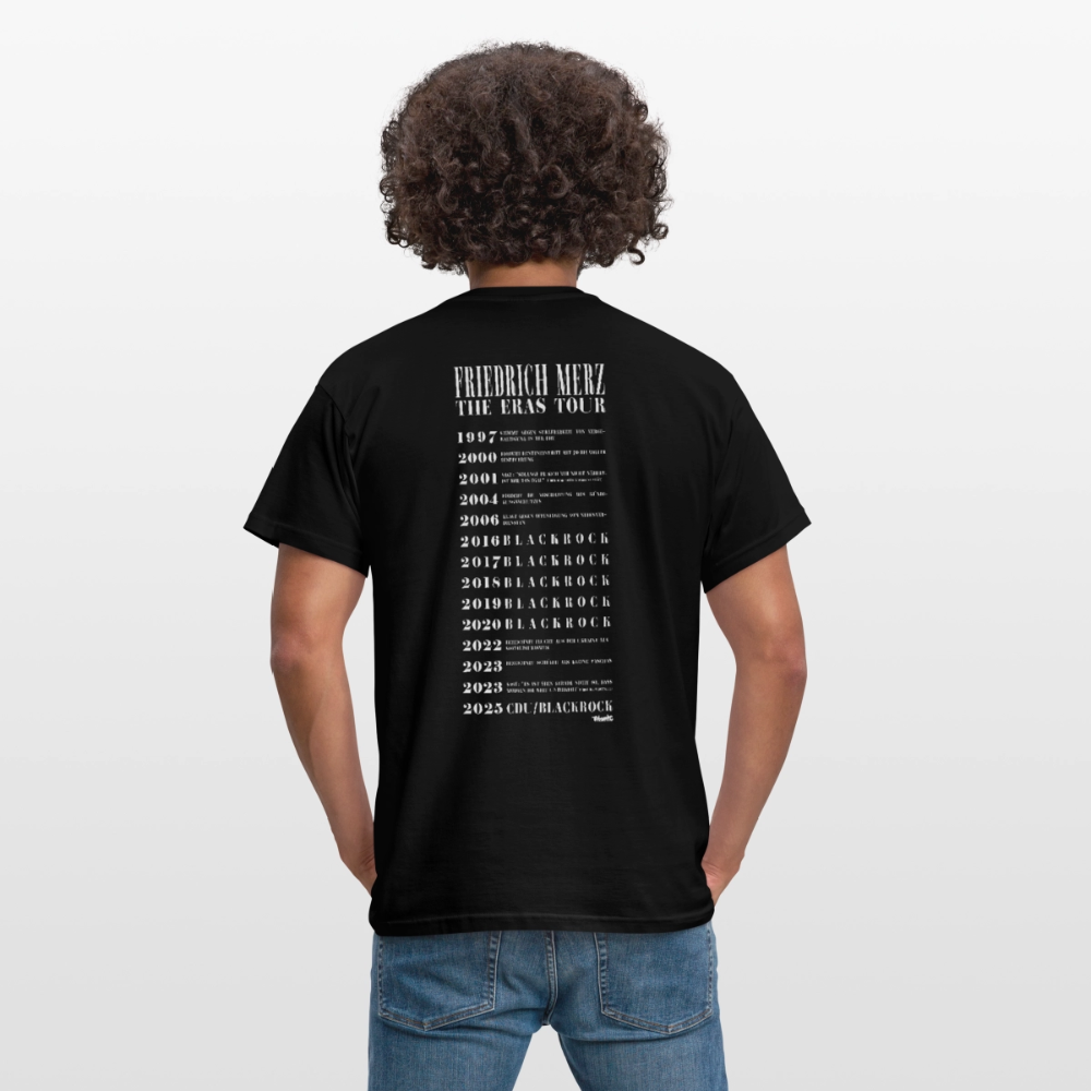 Friedrich Merz: Eras-Tour-Shirt (schwarz) - Schwarz