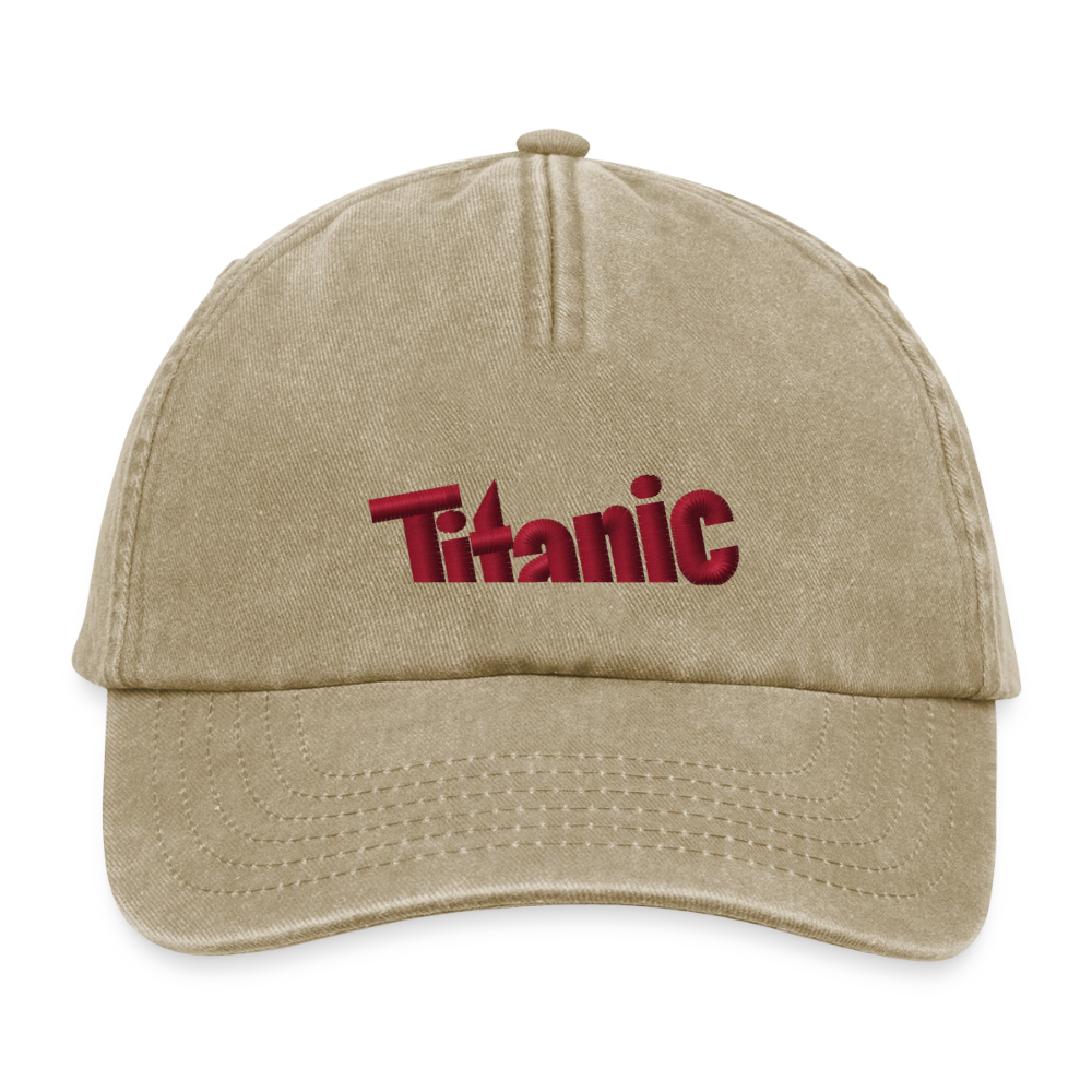Relaxed Vintage Cap - Vintage Beige