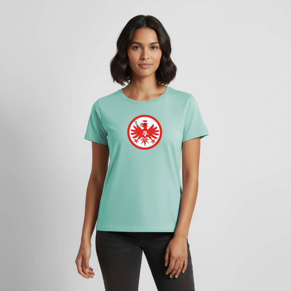 Frauen T-Shirt: Highntracht-Adler - Mint 