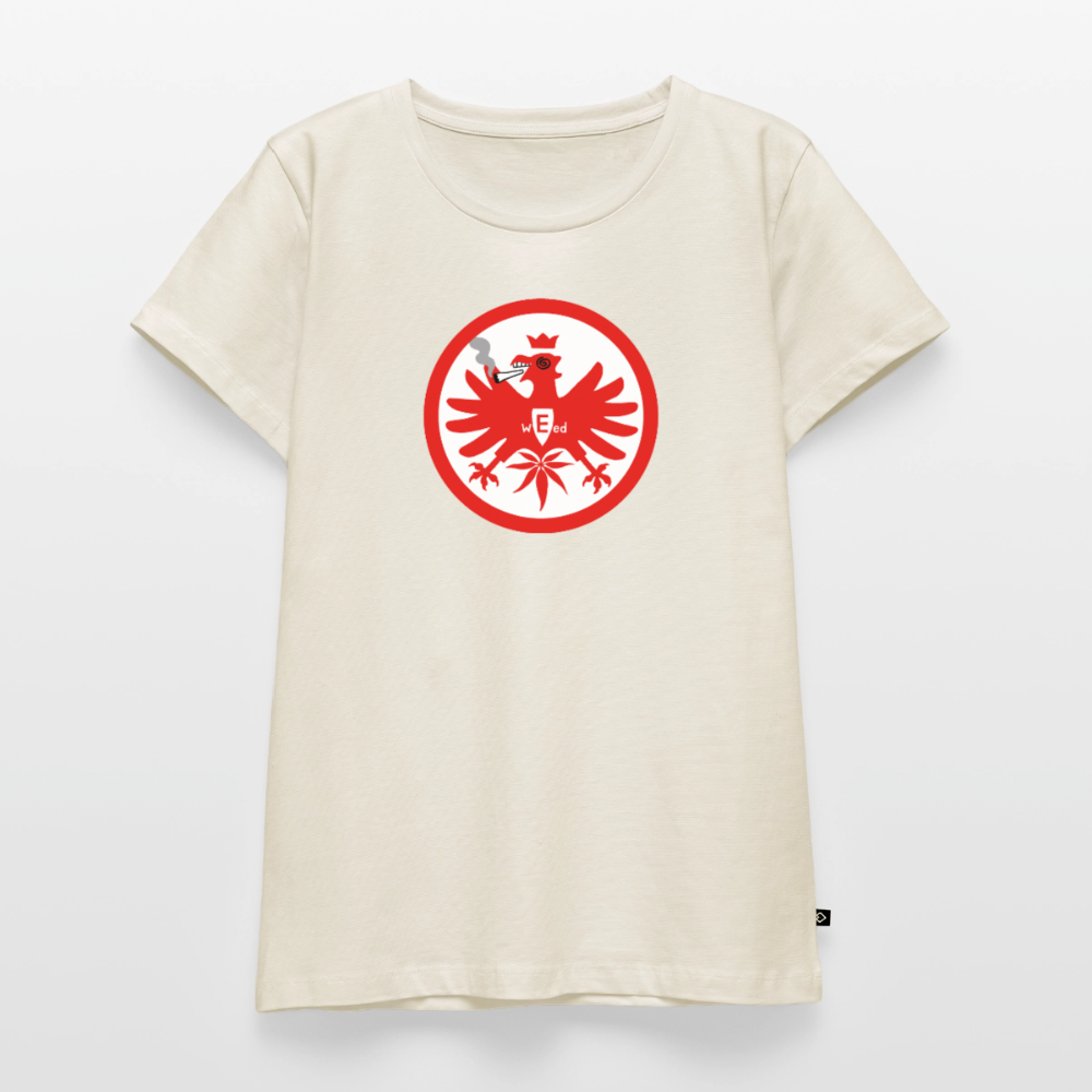Frauen T-Shirt: Highntracht-Adler - Naturweiß