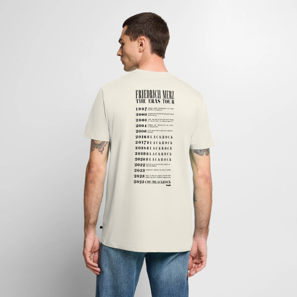 Friedrich Merz: Eras-Tour-Shirt (weiß) - Naturweiß