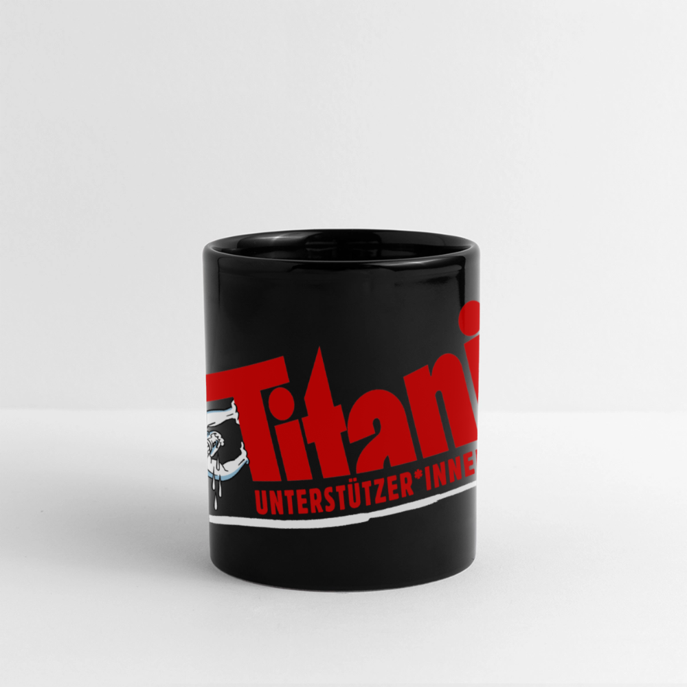 TITANIC-Unterstützer*innen-Tasse - Schwarz