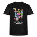Männer T-Shirt - Wir Killer aus Ballerbü (weiße Schrift) - Schwarz