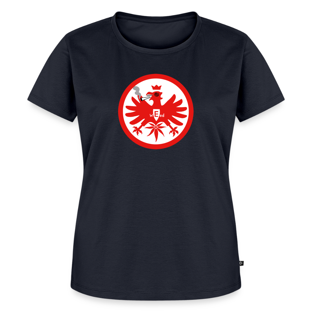 Frauen T-Shirt: Highntracht-Adler - Navy