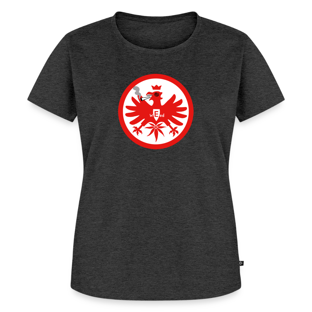 Frauen T-Shirt: Highntracht-Adler - Anthrazit meliert