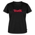 Frauen T-Shirt: TITANIC-Logo - Schwarz