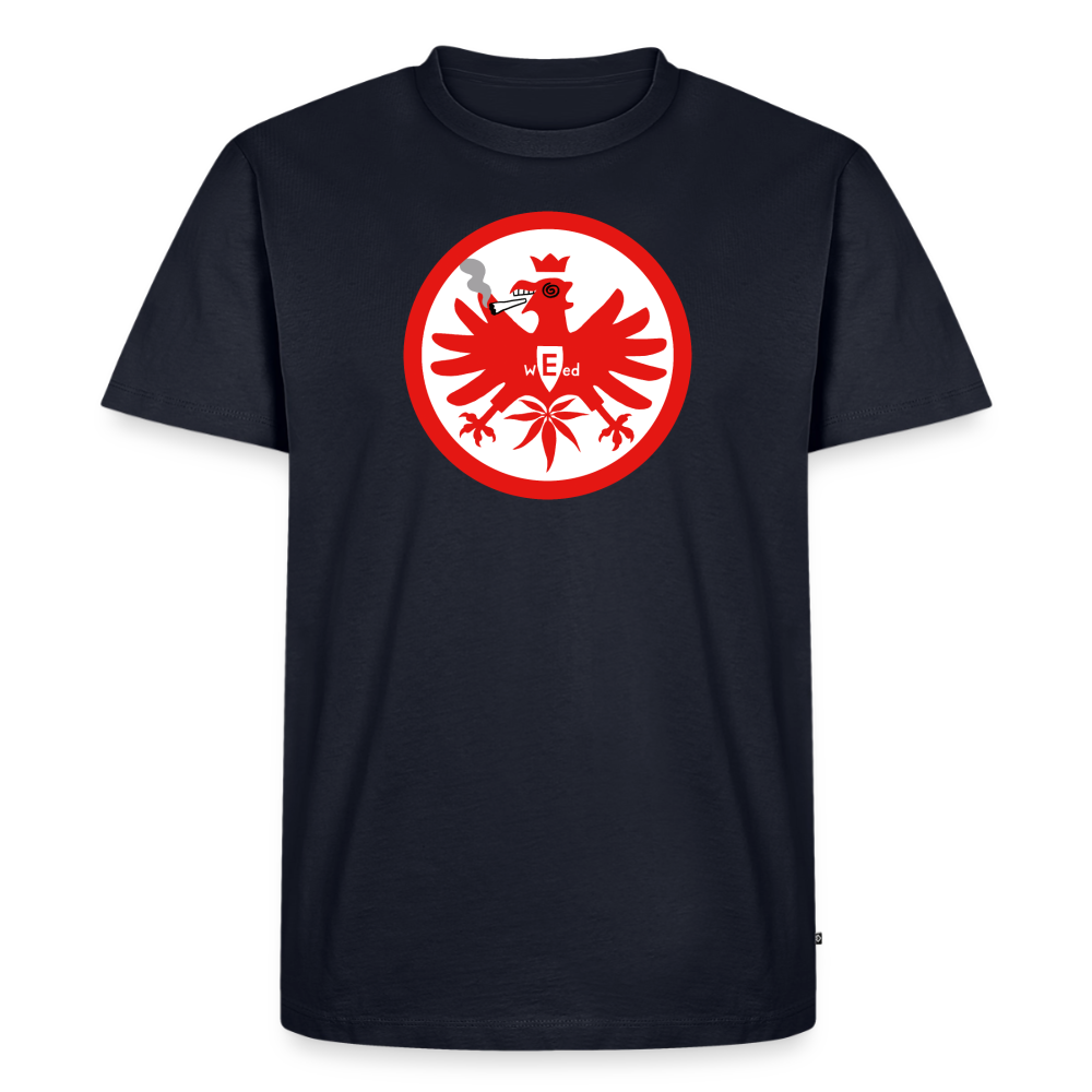Männer T-Shirt: Highntracht-Adler - Navy