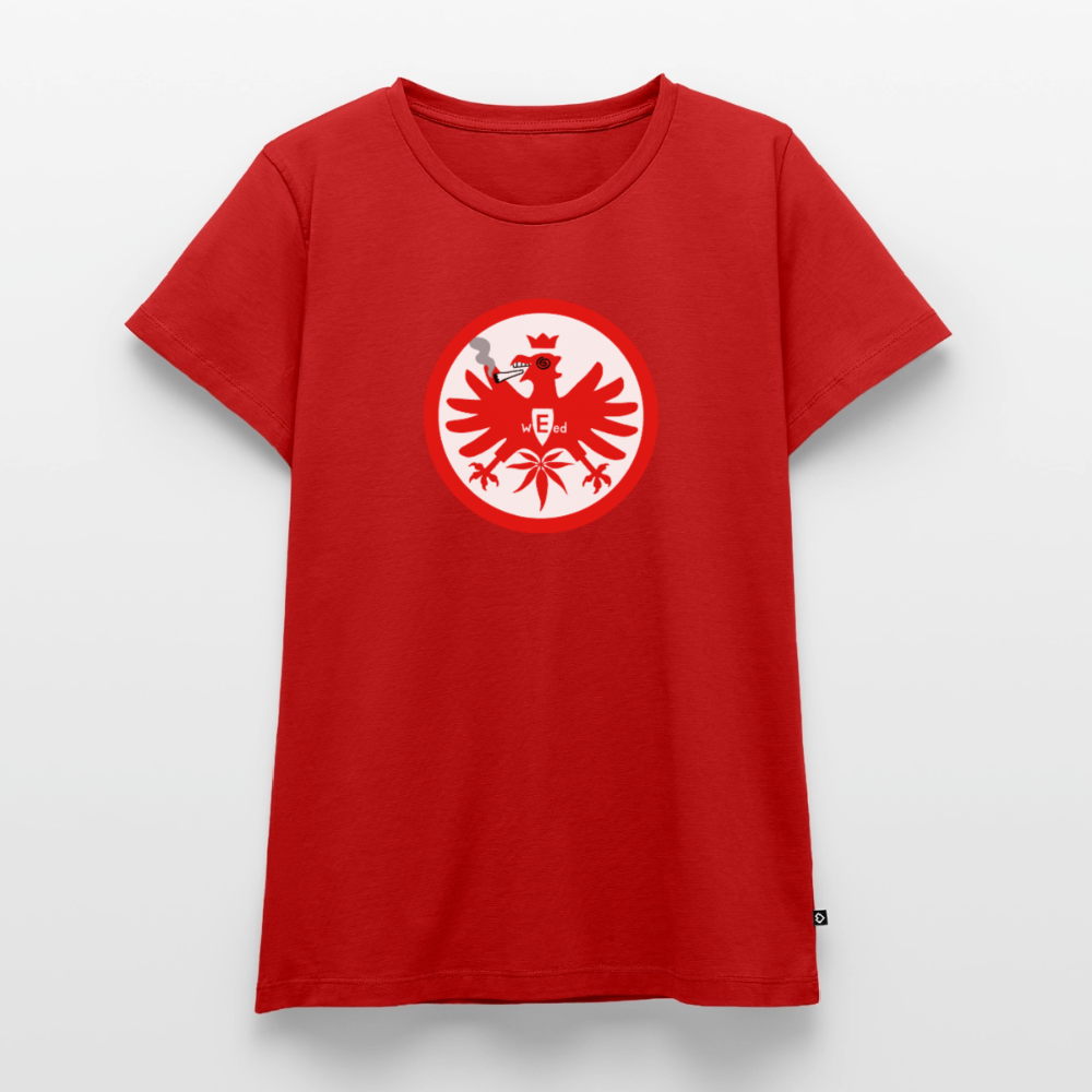 Frauen T-Shirt: Highntracht-Adler - Rot