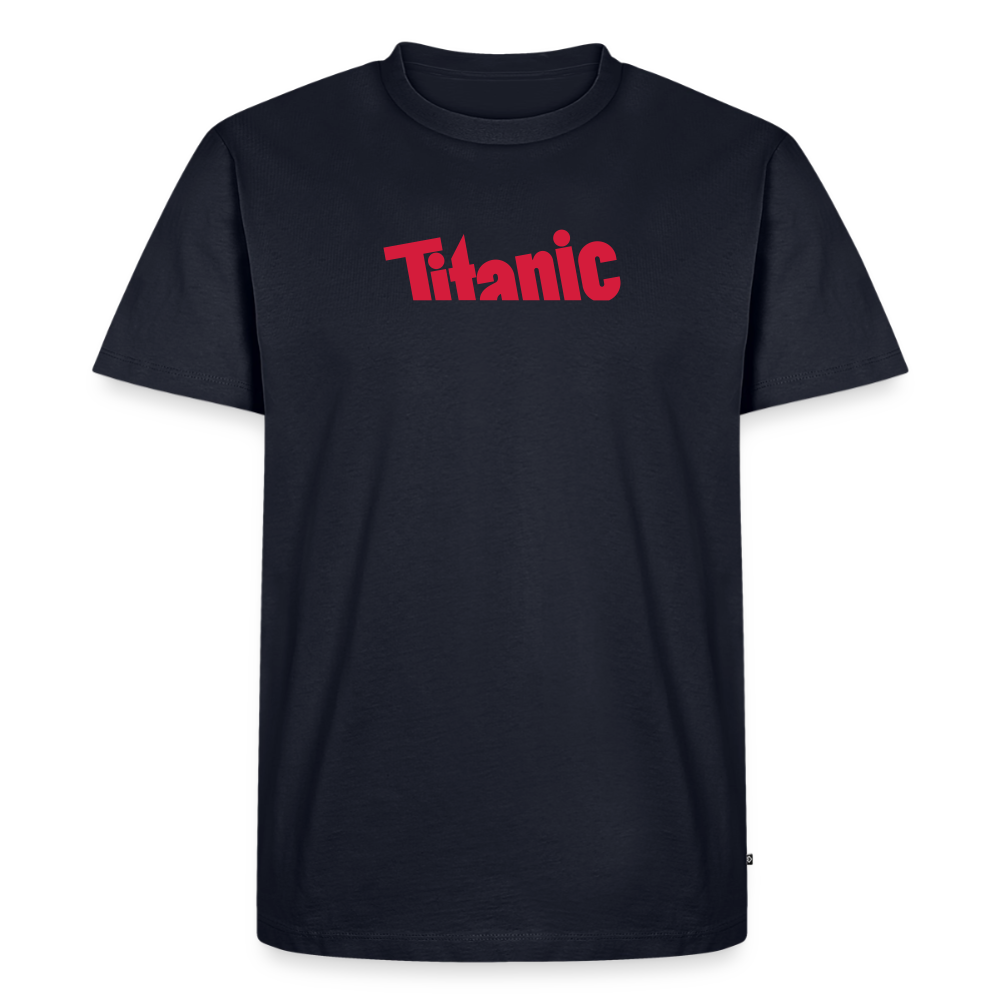 Männer T-Shirt: TITANIC-Logo - Navy