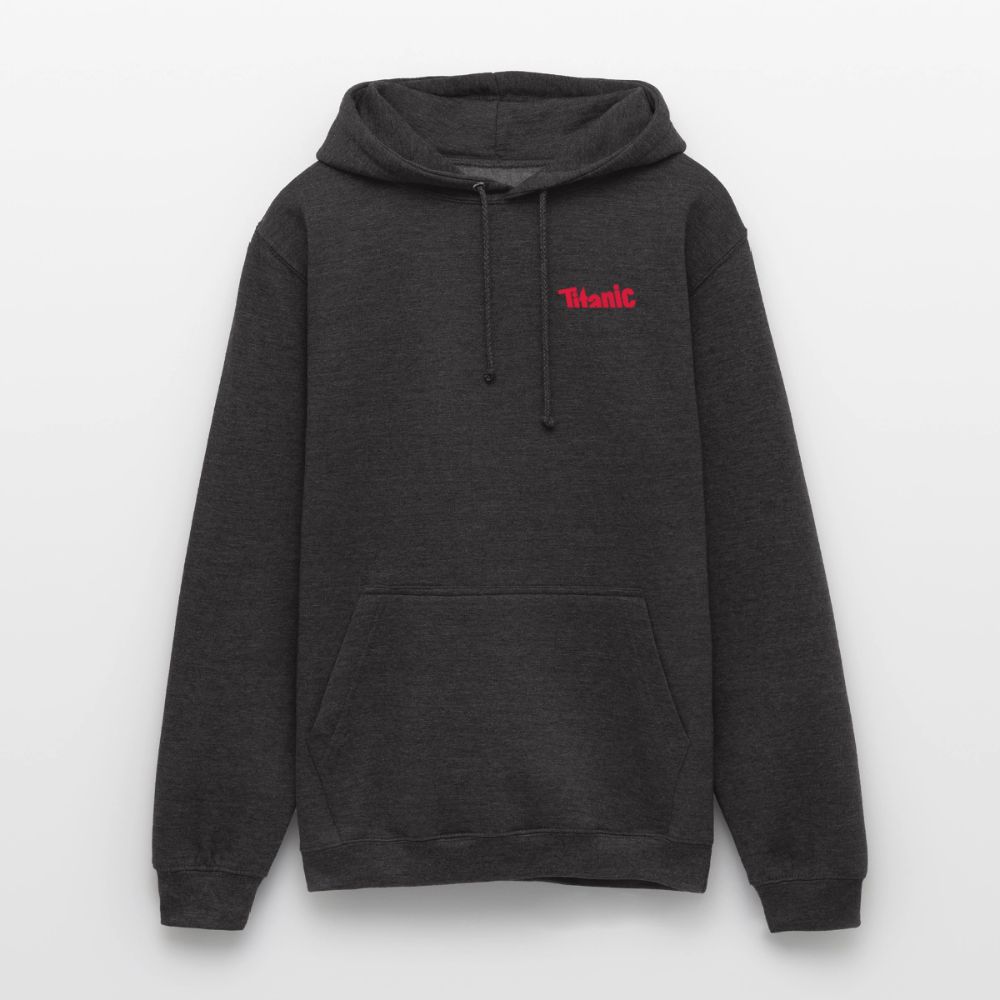 Unisex Hoodie: TITANIC-Logo - Anthrazit