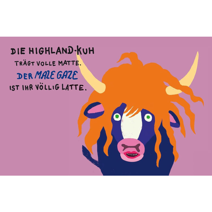 E. C. Werner / Juliane Pieper: Der Hahn erläutert unentwegt der Henne, wie man Eier legt: Feministische Tiergedichte