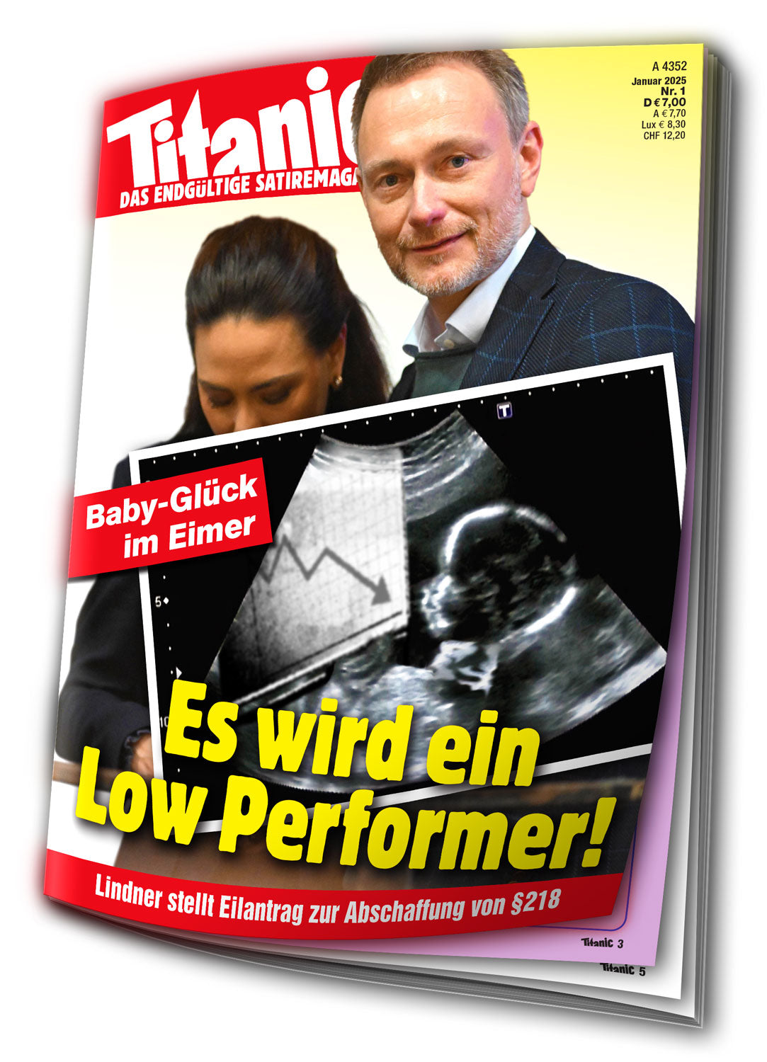 TITANIC Heft Januar 2025 (Papier)