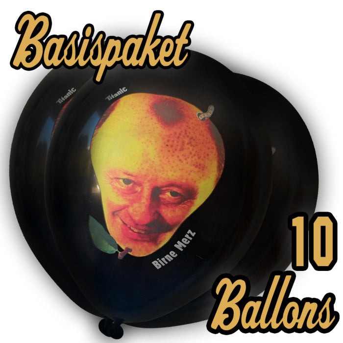 Birne Merz-Ballon: Basispaket (10 Stk.)