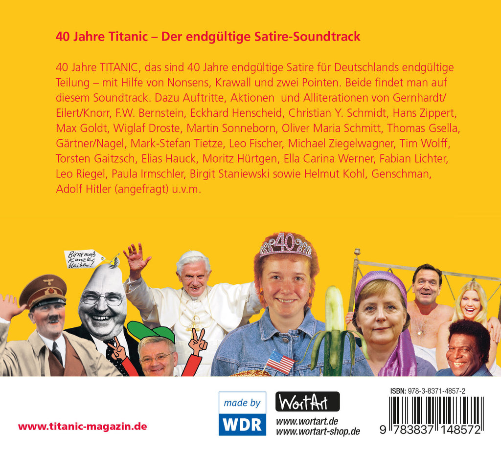 40 Jahre TITANIC – Der endgültige Satire-Soundtrack (5 CDs)