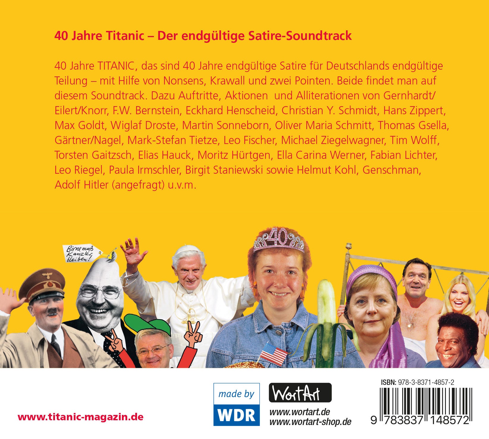 40 Jahre TITANIC – Der endgültige Satire-Soundtrack (5 CDs)