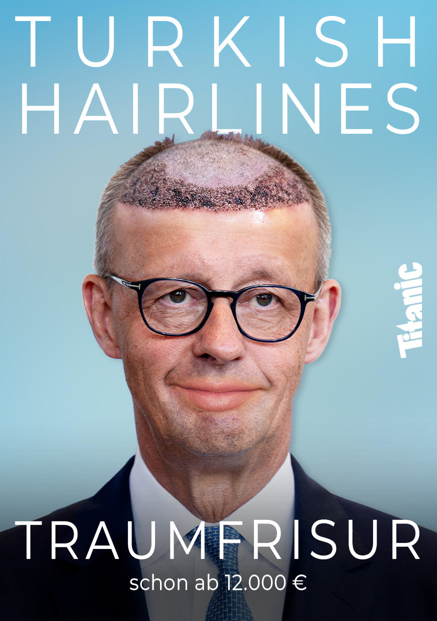 10 Sticker »Turkish Hairline« (DIN A7)